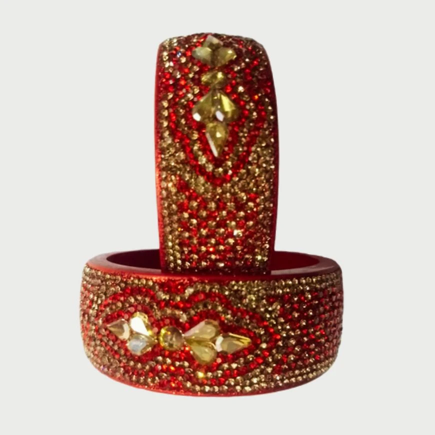 Lac Bangle Red Regular